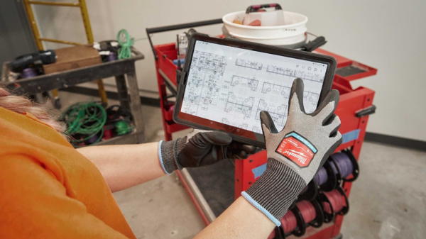 Перчатки защитные Milwaukee с уровнем сопротивления порезам 4/D Milwaukee HI-DEX 4/D - 8/M 4932480502