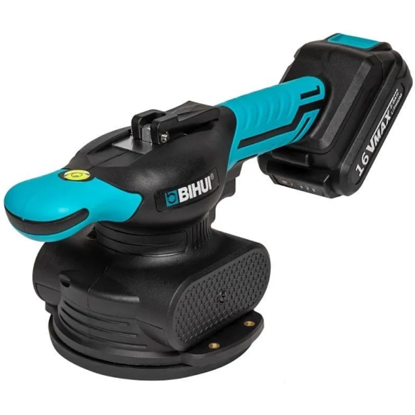 Виброприсоска для укладки плитки "BIHUI" 115мм. до 35кг.,Li-ion16,8В.,2 аккум., 2Aч.   LFTBU