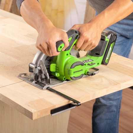 Пила циркулярная Greenworks  GD24CS165  1501607 в Екатеринбурге