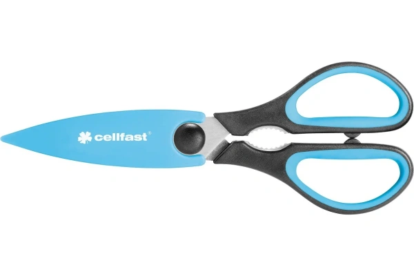 Многофункциональные ножницы с защитой лезвия Cellfast ERGO 21 см  42-071 в Екатеринбурге 
