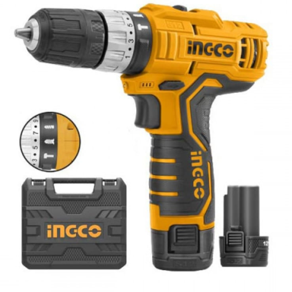 Аккумуляторный ударный шуруповерт INGCO CIDLI1232 в Екатеринбурге