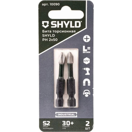 Бита SHYLD торсионная PH2x50 (2шт.) 10090 в Екатеринбурге