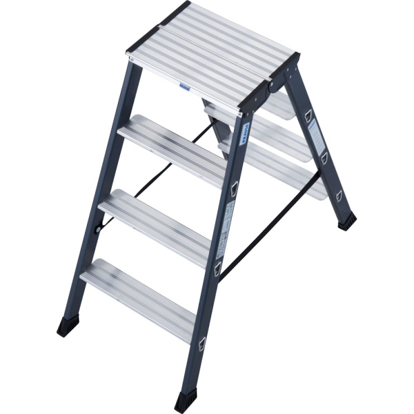 Стремянка анодированная KRAUSE SEPRO D  2х4 ступ. 125811 в Екатеринбурге