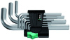 Набор Г-образных ключей Wera 950/9 SM N, хромированных, 9 пр., 1.5/2/2.5/3/4/5/6/8/10 мм WE-021406 в Екатеринбурге 