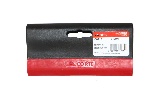 Шпатель резиновый "CORTE" 145мм.  0611C в Екатеринбурге 