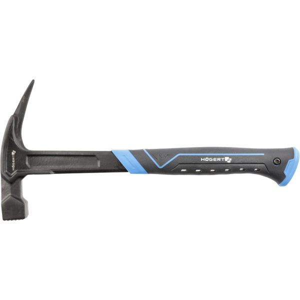 Молоток плотника HOEGERT TECHNIK монолитный, 600 г, с рукояткой из стекловолокна HT3B094 в Екатеринбурге 