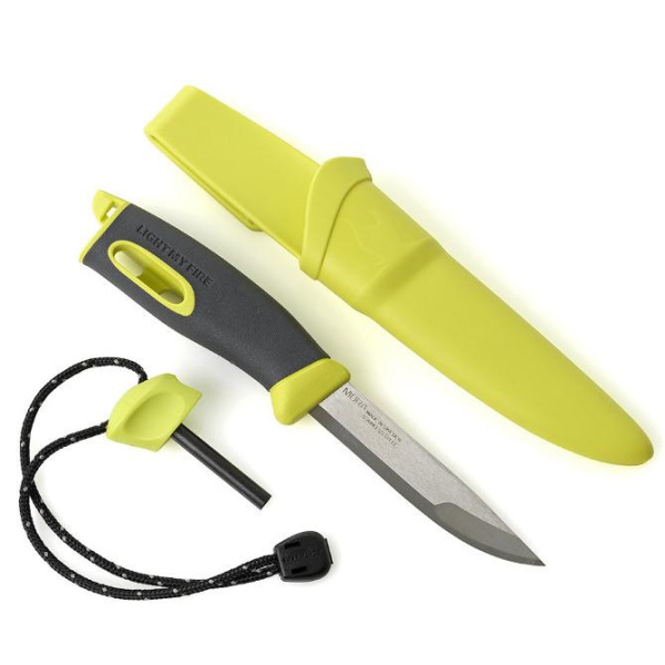 Нож "MORA" с огнивом Light My Fire Lime  12110510 в Екатеринбурге 