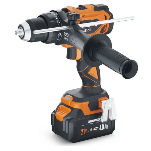 Дрель-шуруповерт ударная аккумуляторная DAEWOO DAA 6521Li SET в Екатеринбурге