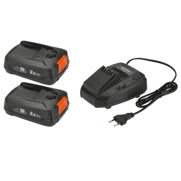 Комплект: 2 x аккумулятор литий-ионный P4A PBA 18V/45 и устройство для ускоренной зарядки P4A AL 183 в Екатеринбурге