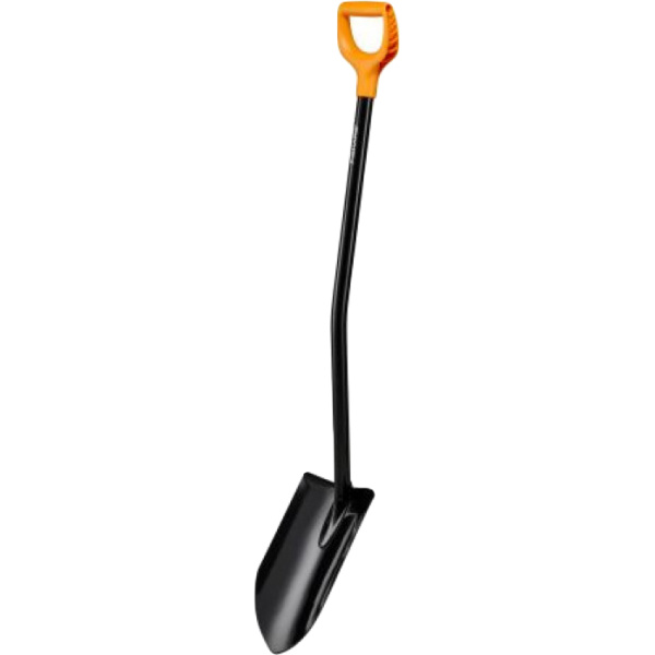 Лопата Fiskars штыковая с удлиненным лезвием и удлин ручкой Ergocomfort 1067517 в Екатеринбурге 