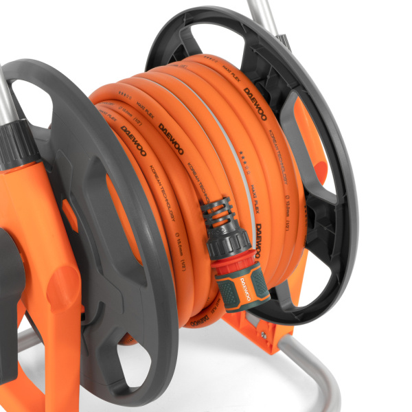 Катушка со шлангом 20м. и набором для полива DAEWOO DWR 1121 в Екатеринбурге