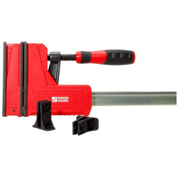 Комплект струбцин WOODWORK 1500x95 мм 2 штуки усилие прижима 600 кг PCH-1590