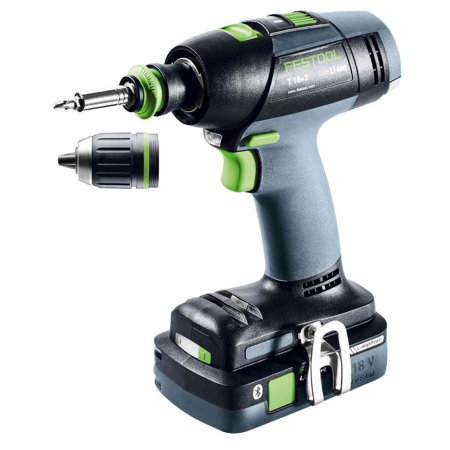 Аккумуляторная дрель-шуруповерт FESTOOL T 18+3 HPC 4,0 I-Plus 576446-921 в Екатеринбурге