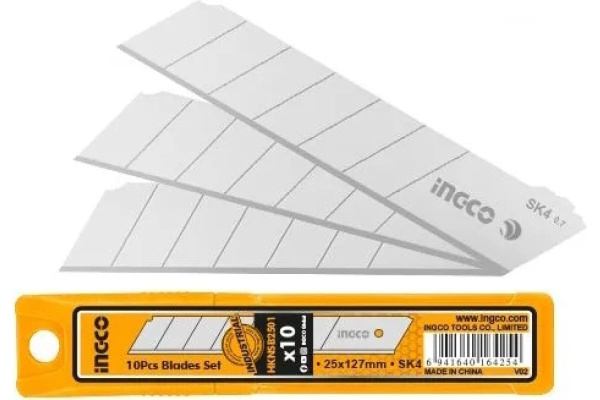 Набор лезвий INGCO из 10 шт.  HKNSB2501