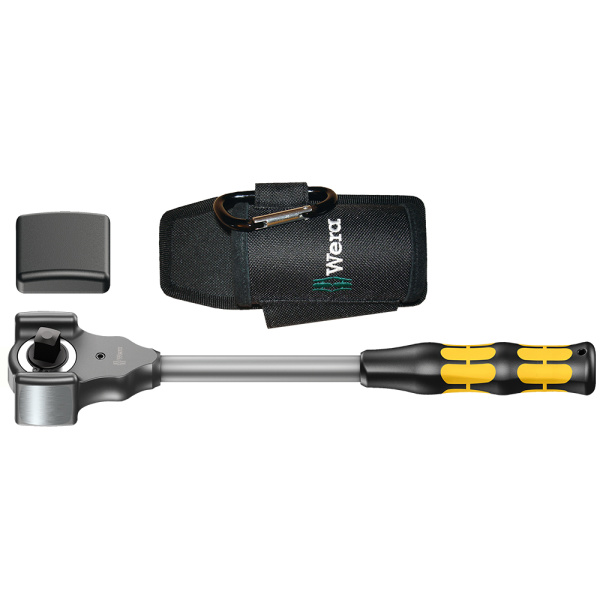 Набор со сверхпрочной трещоткой-молотком WERA 8002 C Koloss DR 1/2", 3 пр. WE-003692 в Екатеринбурге 