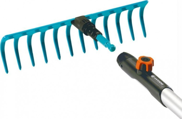 Грабли GARDENA COMBISYSTEM 30 см 12 зубьев 03177-20.000.00 в Екатеринбурге 