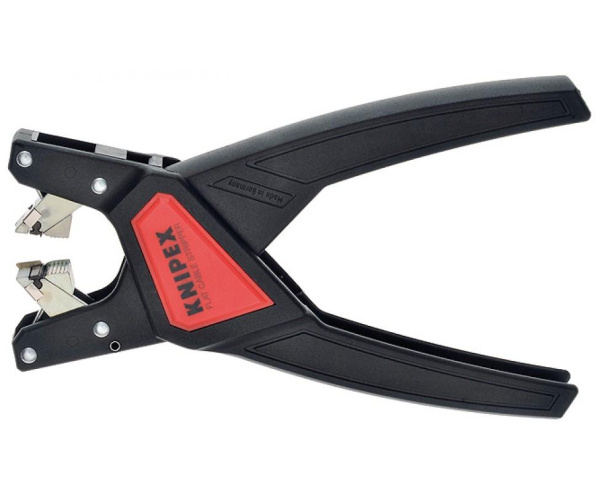Инструмент для снятия изоляции автоматический плоских кабелей "KNIPEX" 0,75-2,5мм.кв.  KN-1264180 в Екатеринбурге 