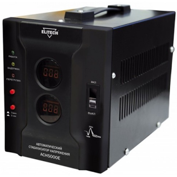 Стабилизатор напряжения "Elitech" АСН 5000E в Екатеринбурге