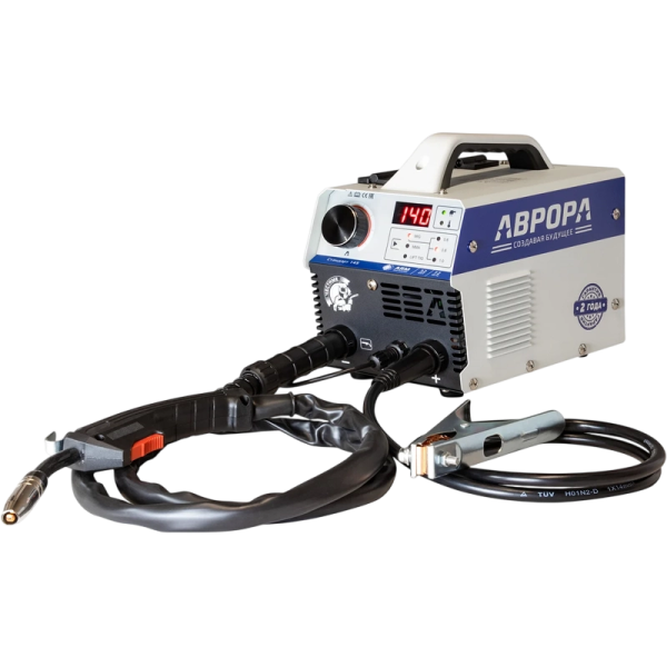 Сварочный инверторный полуавтомат Aurora Стандарт 145 с горелкой MIG AK14  00041396