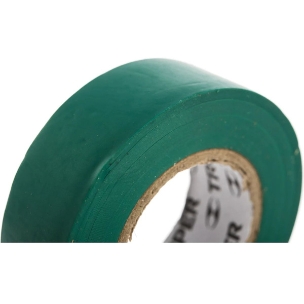 Изолента Truper акрил, 9м. ширина 19мм зеленая M-22V 13511 в Екатеринбурге
