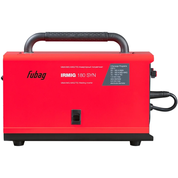 Сварочный инвертор полуавтомат FUBAG IRMIG 180 SYN + горелка 41383 в Екатеринбурге