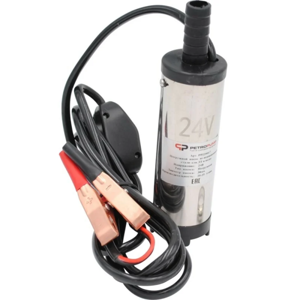 Насос погружной для ДТ и воды Petropump DCTP-24 24В  PP220017 в Екатеринбурге