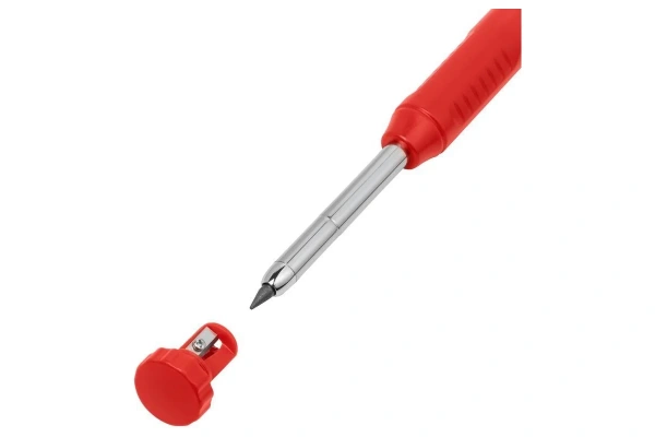 Карандаш строительный DLT набор грифелей 6шт красный 2430 в Екатеринбурге 