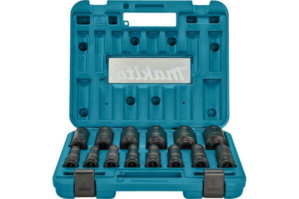 Набор головок ударных MAKITA  удлиненные 1/2(10-32мм)  E-16586 в Екатеринбурге