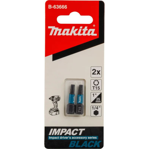 Бита Impact MAKITA B-63666 T15 25мм в Екатеринбурге