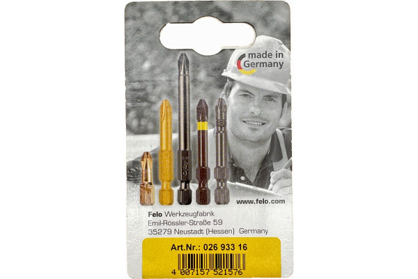 Набор бит FELO industrial TX15х25, 20х25, 25х25мм. 3шт.  02693316 в Екатеринбурге