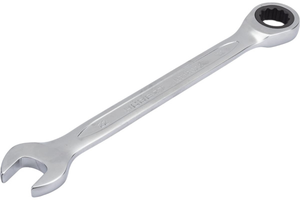 Ключ комбинированный с трещоткой HOEGERT 22мм.  HT1R022 в Екатеринбурге 