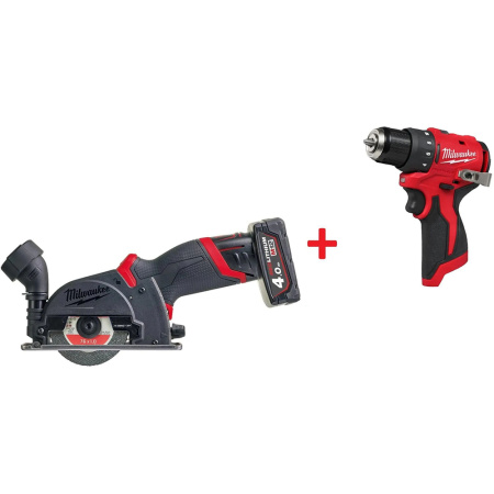 Набор Инструмента Milwaukee №17 M12FCOT-422X+M12BLDDRC-0 PT2509017
