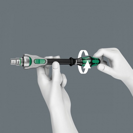 Набор с трещоткой Wera 8100 SA 4 Zyklop Speed, DR 1/4", 41 пр. WE-003535 в Екатеринбурге 