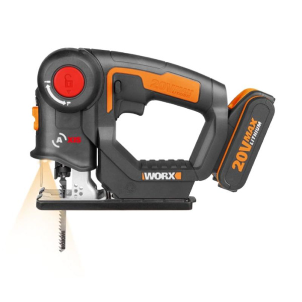 Аккумуляторный лобзик WORX Axis WX550