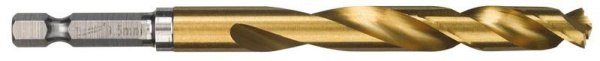 Сверло по металлу Milwaukee RedHEX HSS-G TiN 7.5мм (1шт)