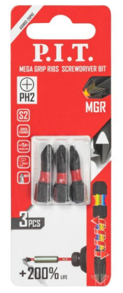 Бита ударная P.I.T. PH2x25 мм ASDR02-25PH2 в Екатеринбурге