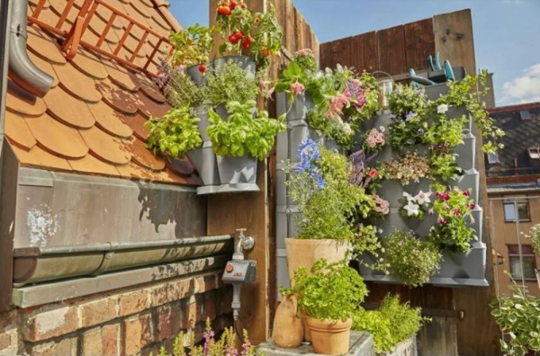 Кронштейн и держатели для горизонтального модуля для вертикального садоводства в Екатеринбурге