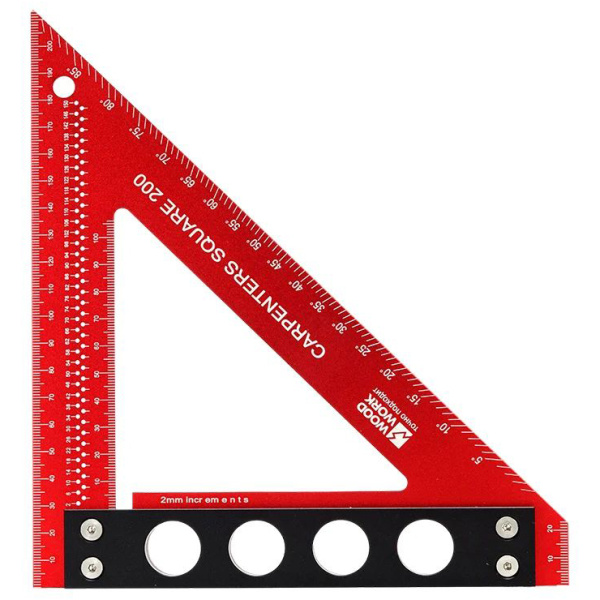 Угольник разметочный столярный MGR-200 WOODWORK в Екатеринбурге 