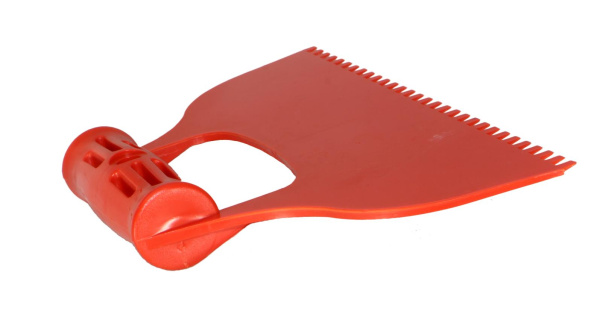 Шпатель для нанесения растворов зубчатый "CORTE" 235мм. 4х6мм.  0702C в Екатеринбурге 