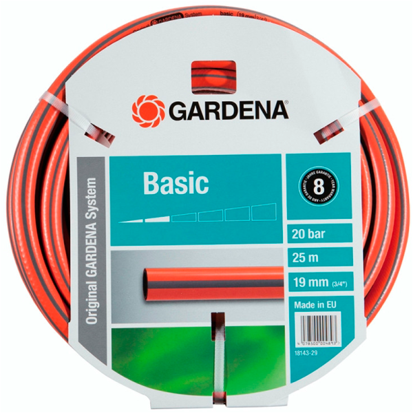 Шланг GARDENA Basic 19 мм 25 м  18143-29.000.00 в Екатеринбурге