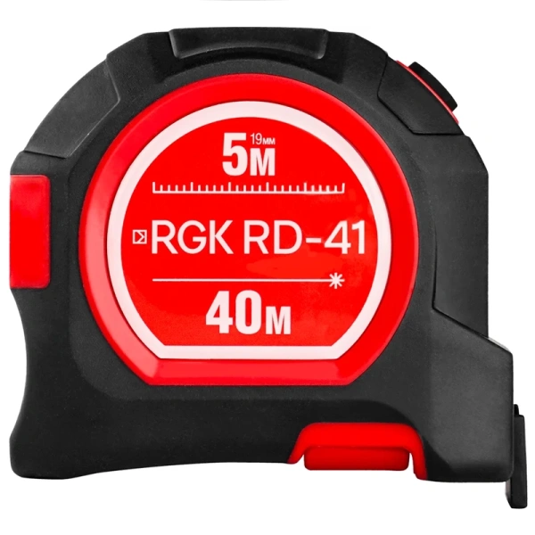 Лазерный дальномер RGK RD-41 с рулеткой 720480