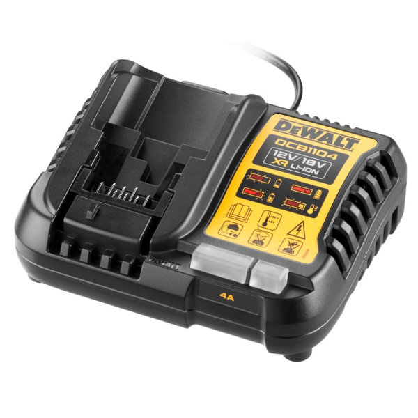 Набор DeWalt 2 АКБ DCB182, Li-Ion, 18 В 4Ач и зарядное устройство DCB1104 DCB1104M2-QW в Екатеринбурге